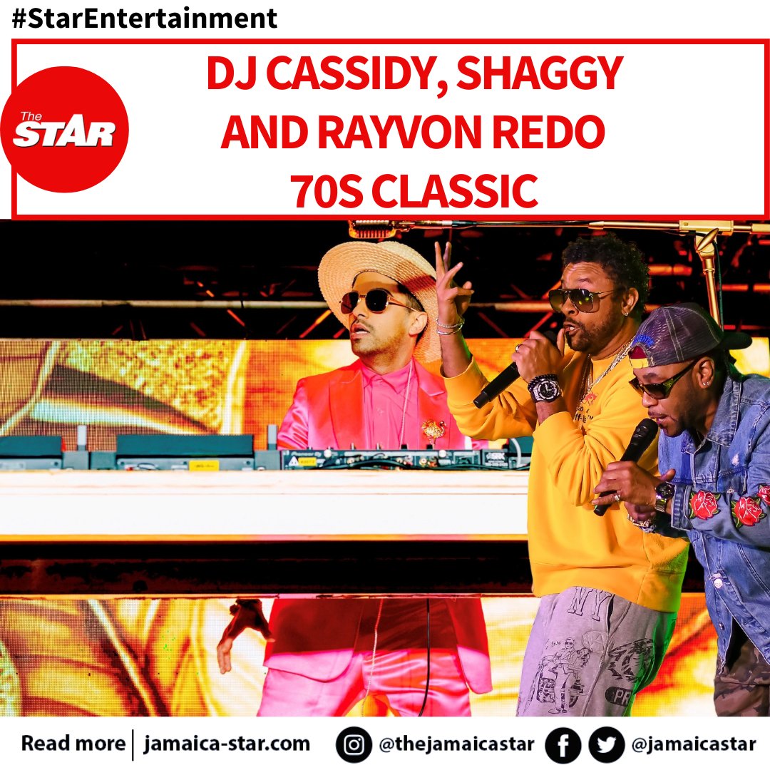 jamaicastar's tweet photo. #StarEntertainment: Reinterpreting the classic Escape (The Pina Colada Song) has long been a dream of American DJ, record producer and MC, DJ Cassidy, and he has done just that, having joined forces with two big names in dancehall, Shaggy and Rayvon.

Read:https://t.co/9kEq1x0wPj https://t.co/Dn5w5BfirZ