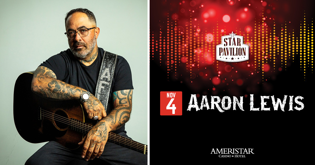 Ameristar KC on Twitter "Presale to see Aaron Lewis (aaronlewismusic