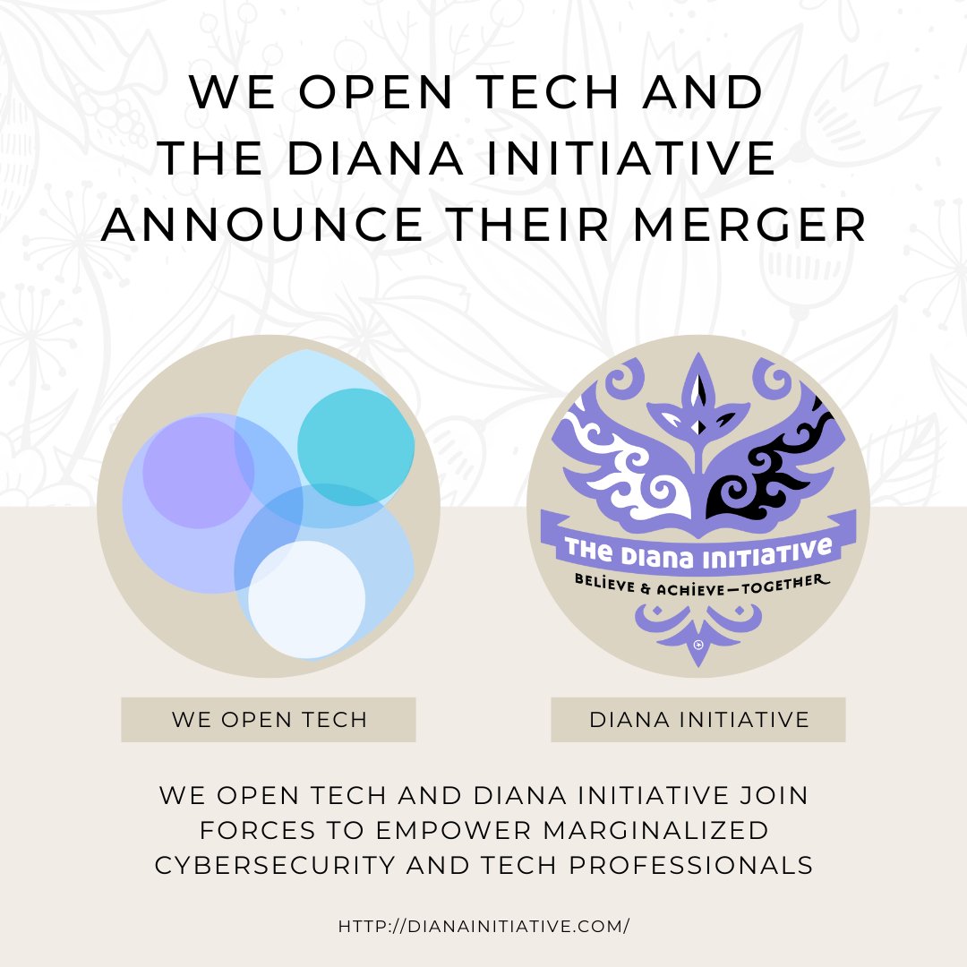 DianaInitiative's tweet image. dianainitiative.org/we-open-tech-a…