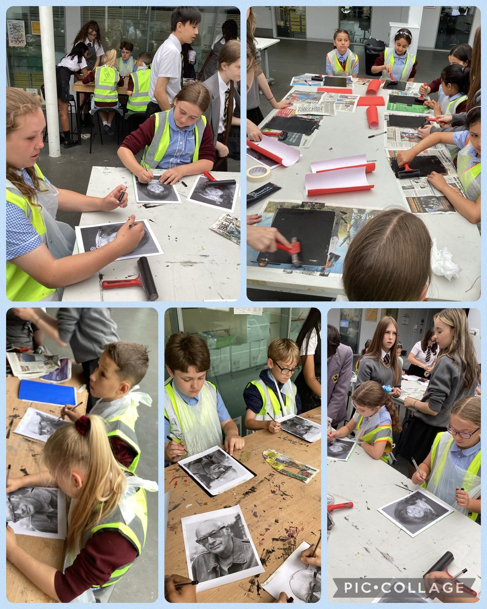 Faith_Year5's tweet photo. A big thank you to @NorthLivAcademy for having us today to teach us mono-printing. We absolutely loved it and made lots of masterpieces using our new skill! ✍️ @FaithPrimary https://t.co/29vmeccRjG