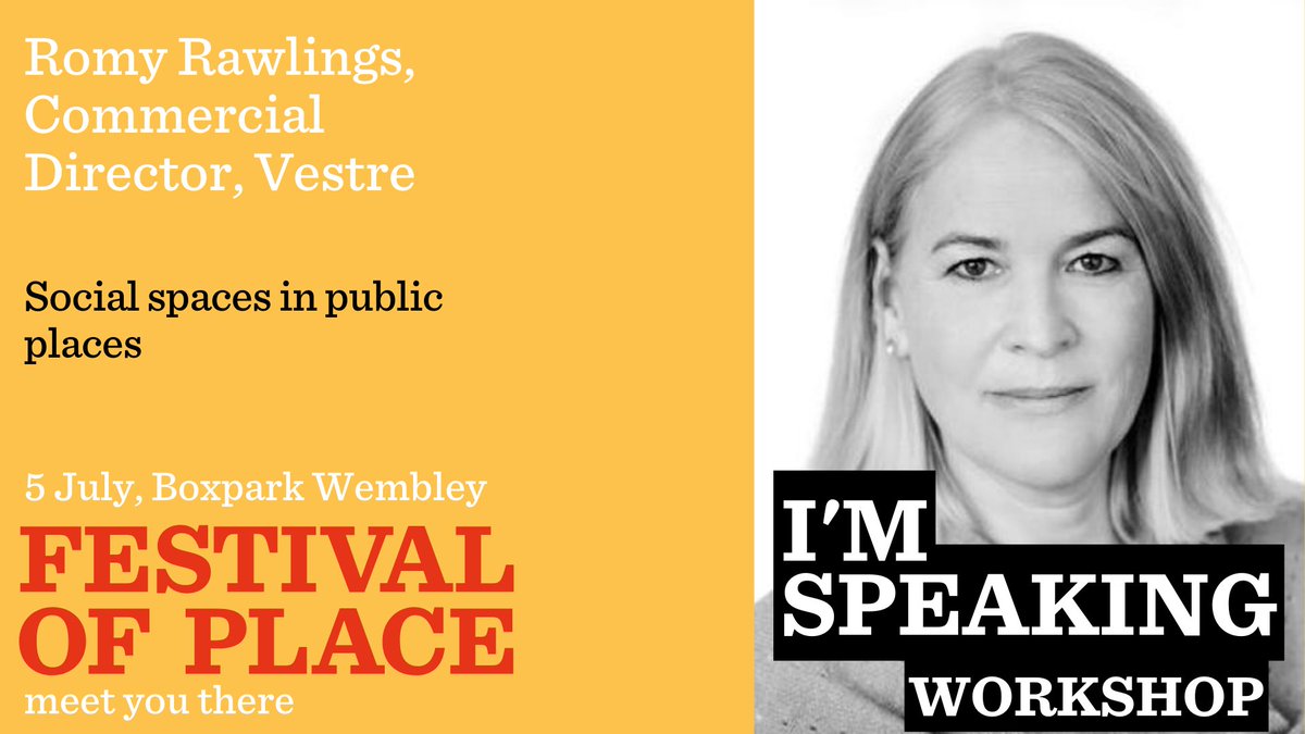 The brilliant <a href="/RomyRawlings/">Romy Rawlings</a> <a href="/vestrefurniture/">Vestre</a> joins us next week for a workshop exploring: How does the shape of a bench impact the likelihood of someone sitting down? What is the latest research telling us about how design can bring people with different support needs together?