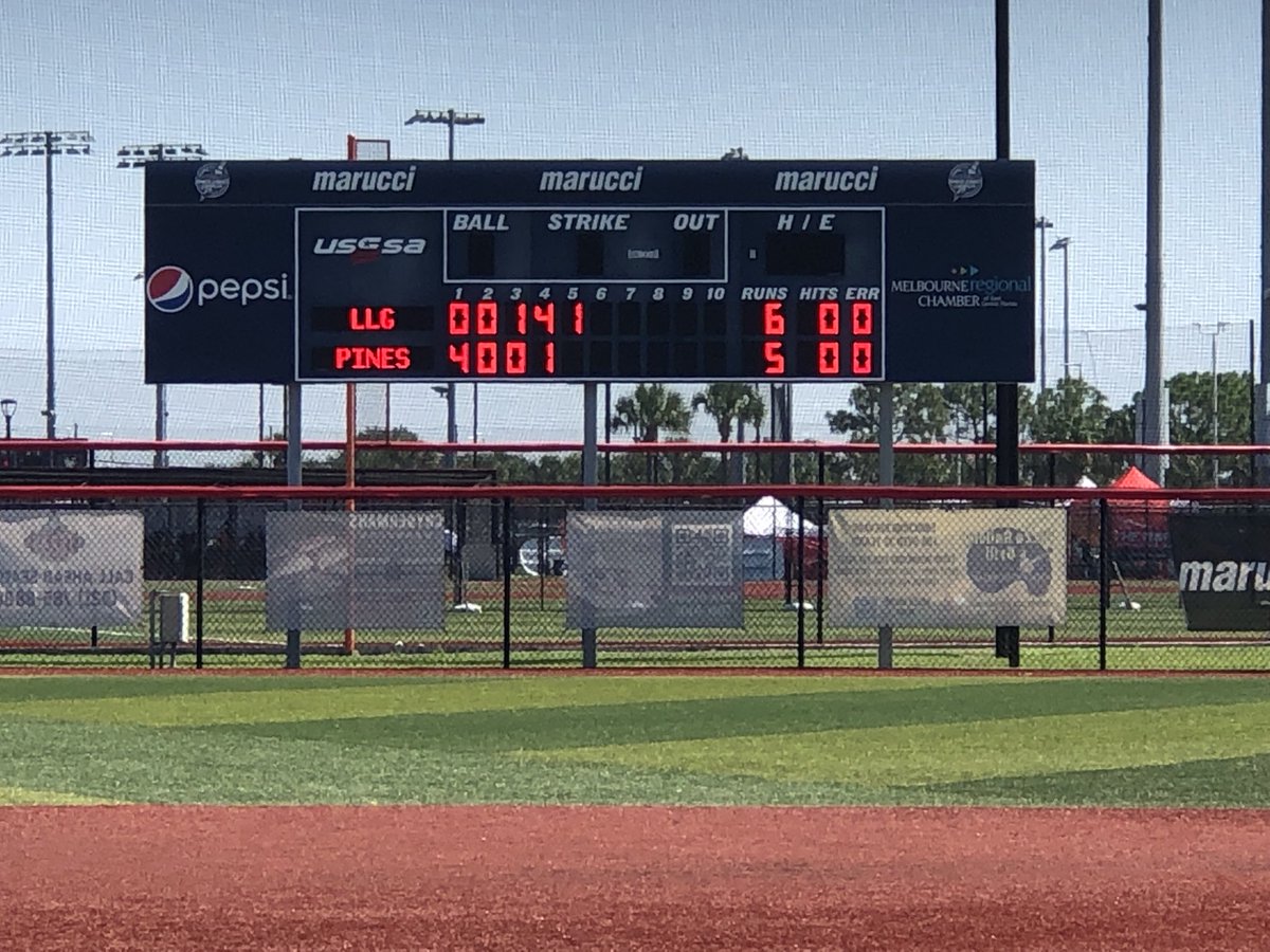 AngelaRewis's tweet photo. Day 3 Big Win with International Tie breaker for the win! ⚡️💙💛👏  LLG Signature Uprising 12U starting out HOT in the A Bracket! Space Coast World Series! 
So proud of #77 Haley Rewis 2029 grad! #LLGuprising⚡️#LLG #GetStruck⚡️#USSSAfastpitch https://t.co/waQmFEZNDx