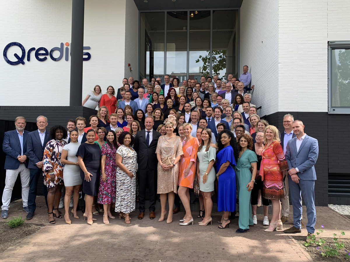 Een geweldige opsteker voor een prachtig bedrijf! Koningin Máxima opent het nieuwe hoofdkantoor <a href="/qredits/">Qredits</a> in Almelo. Qredits verstrekt krediet, training en coaching aan ondernemers en levert daarmee een wezenlijke bijdrage aan ondernemerschap, innovatie en werkgelegenheid.