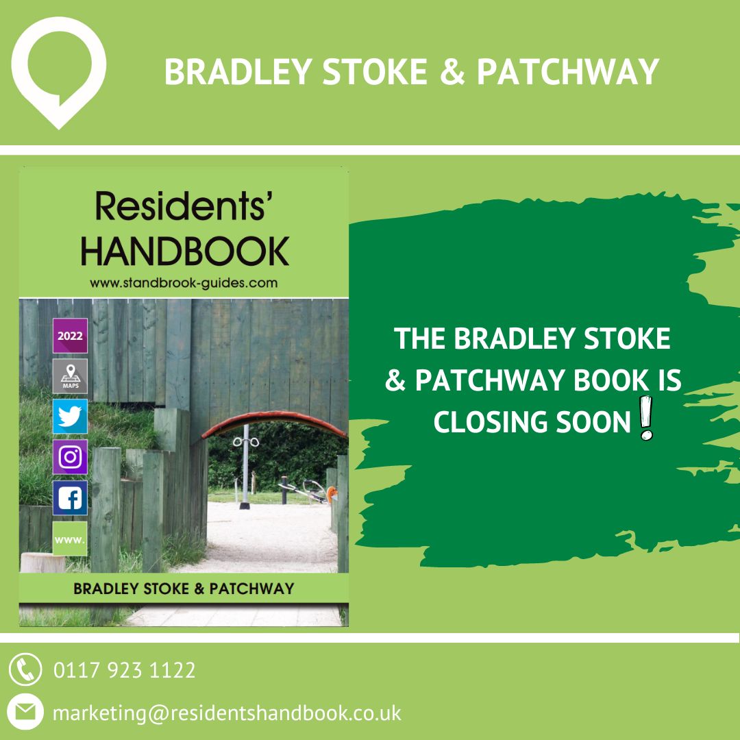 The Bradley Stoke Resident’s Handbook is closing to applications soon.
Obtain your entry before it's too late!

You can contact us: 0117 923 1122
Alternatively, you can email us at: info@localpages.co.uk

We look forward to hearing from you.

#residentshandbook #bradleystoke