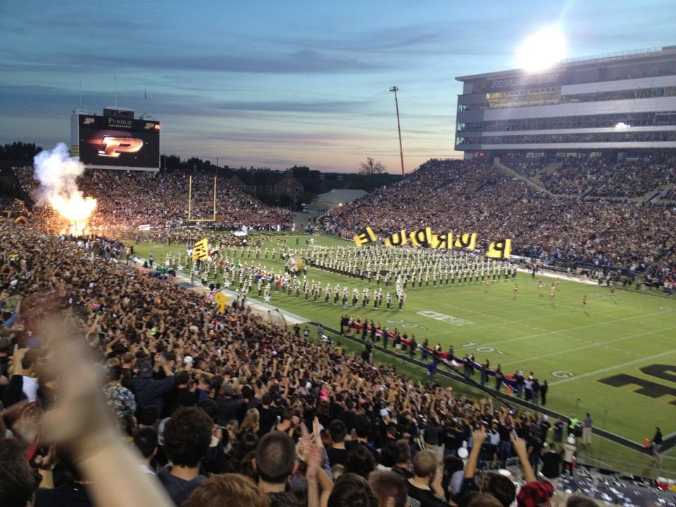 TheGBCoach's tweet photo. College Football Homes: Ross-Ade Stadium (Purdue)

“House of the Boilermakers”
Built: 1924
West Lafayette, IN
Capacity: 65,000
Surface: Grass https://t.co/dCK3OdOsOk
