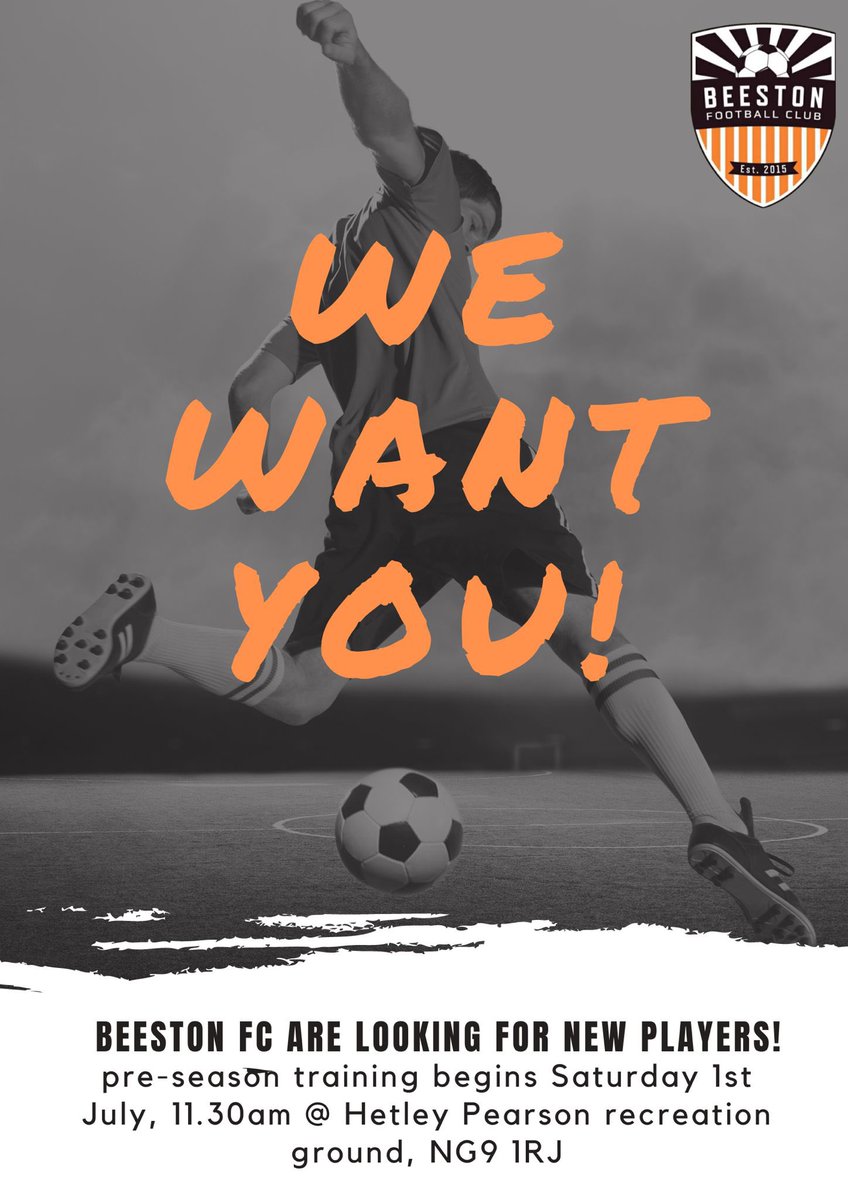 Beeston FC 1st tweet media