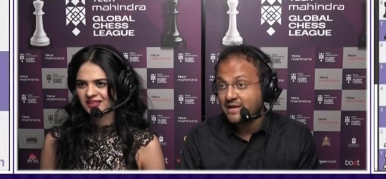 Joy Dutta (@jd_on_the_rocks) on Twitter photo It is always a pleasure to see my favourite chess commentator Jodi <a href="/sagarchess1/">Sagar Shah</a> and <a href="/TaniaSachdev/">Tania Sachdev</a> live.
The dynamism , synergy and combined chess knowledge these 2 bring together is top notch.
Always learned a lot from them and thoroughly enjoying their commentary in It is always a pleasure to see my favourite chess commentator Jodi <a href="/sagarchess1/">Sagar Shah</a> and <a href="/TaniaSachdev/">Tania Sachdev</a> live.
The dynamism , synergy and combined chess knowledge these 2 bring together is top notch.
Always learned a lot from them and thoroughly enjoying their commentary in