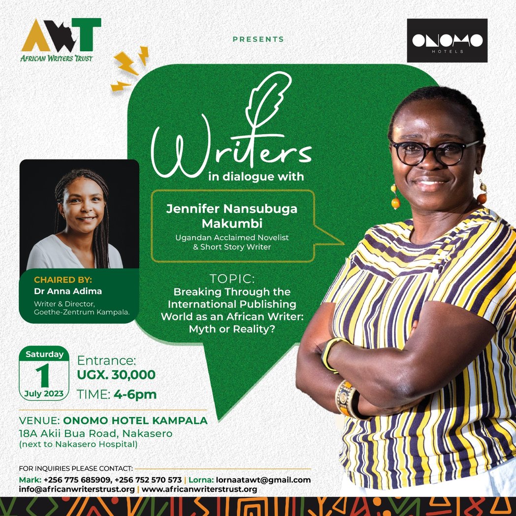 twongye's tweet photo. Hey creatives and aspiring creatives.
Are you gearing up for this event?
I am.
#JenniferMakumbi
#Kintu #TheFirstWoman
@TrustAwt https://t.co/XtFEUZtr7G
