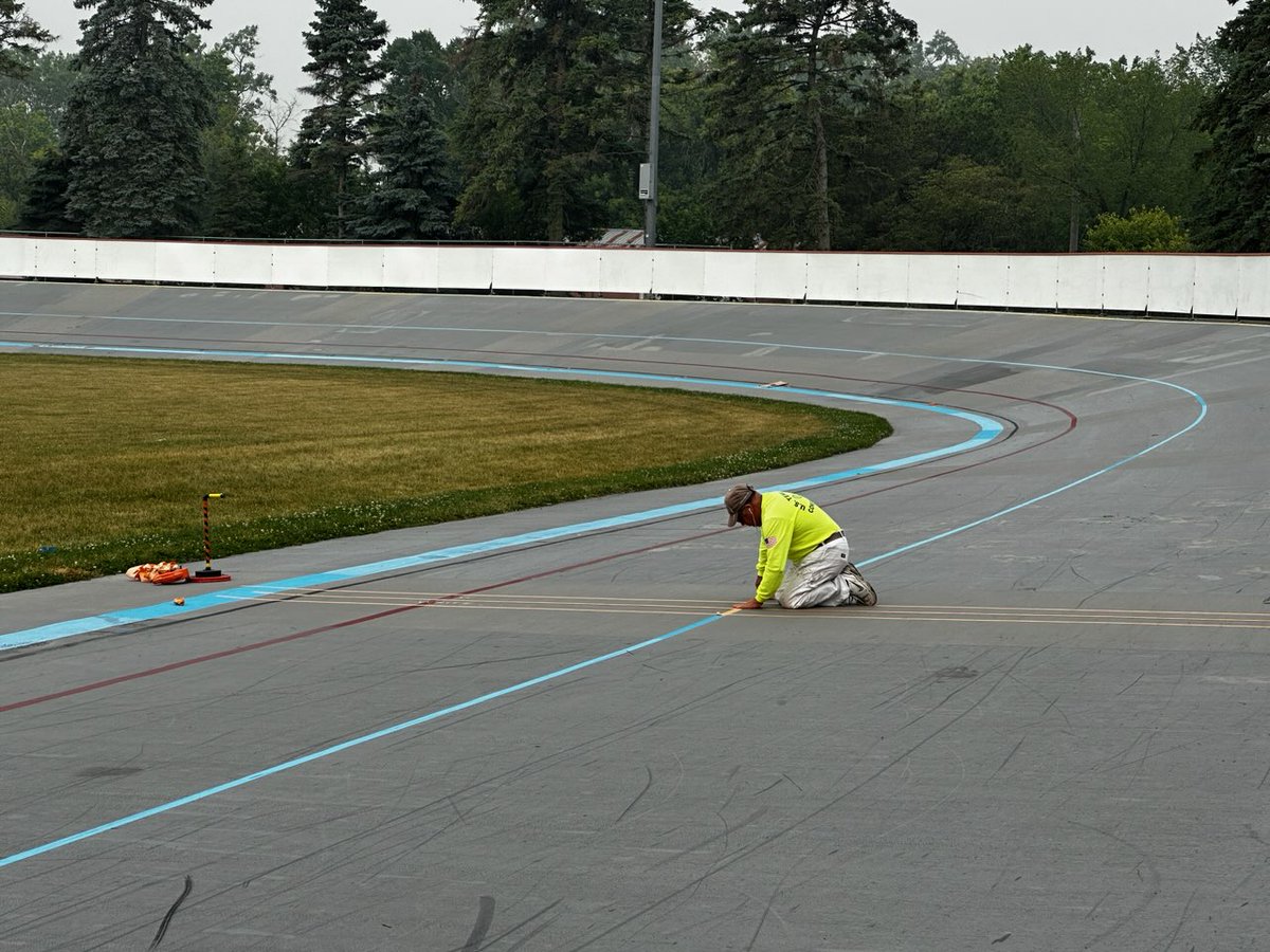 Ed Rudolph Velodrome tweet media