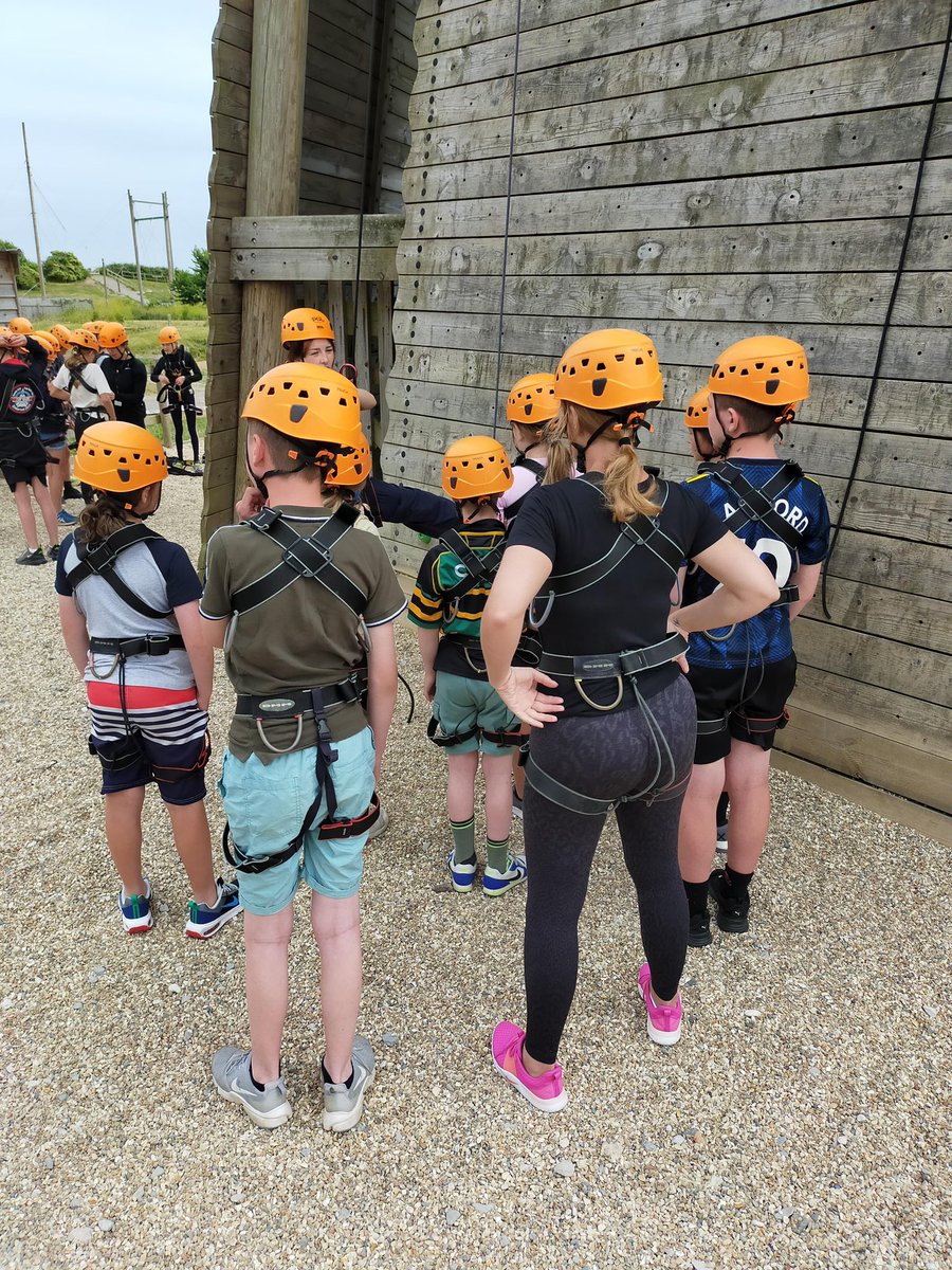 Y6 are having the best time on their residential #workhard #bekind #seekadventure