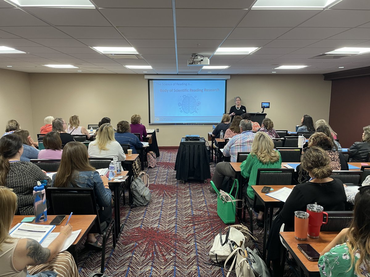 WVEducation's tweet photo. Let the learning begin! PK-12 Academic Support Coordinators Tim Flatley and Christy Schwartz are leading sessions on the Science of Reading and UNITe with Numeracy. πβ
Learn more about the Science of Reading β‘οΈ https://t.co/c1H7CGgmz8
#WVEd #INVESTWVDE #ReadyReadWriteWV #UNITewithNumeracy