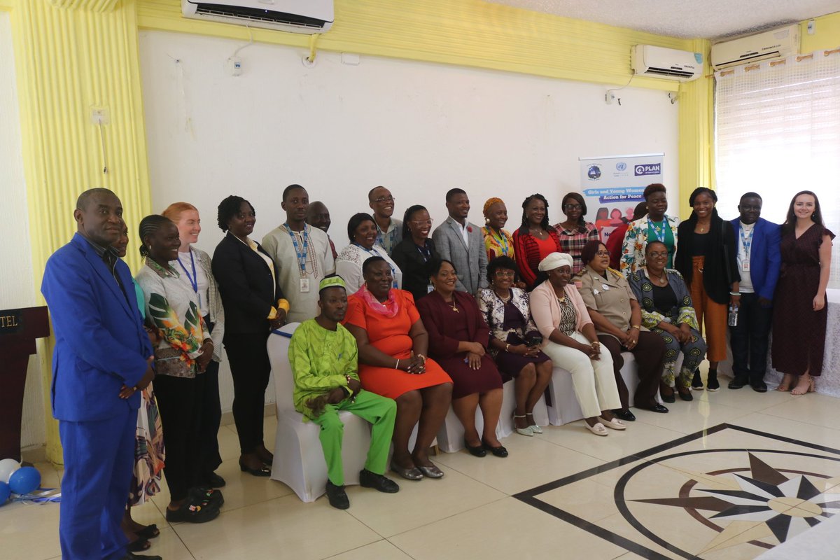 Plan International Liberia launched a new Girls and Young women.project through funding from UN Peacebuilding. Launching the project 
VICE President Dr. Jewel Howard Taylor lauded the organization as important and valuable partner in interventions for Girls and Young women.