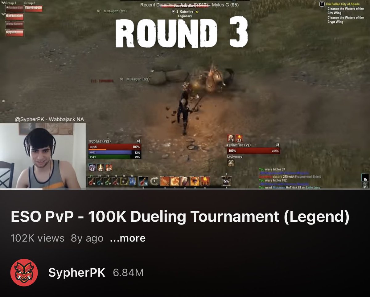 SypherPK's tweet photo. Fortnite x Elder Scrolls Online was not something I expected. ESO was the original game that gave me my start as a content creator. 🥹 https://t.co/cVnJLMENqc