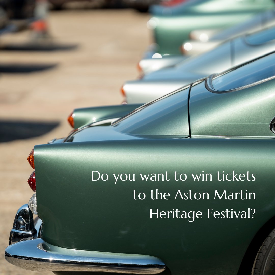 You could be the lucky winner of two tickets to the AMHF at the <a href="/BMMuseum/">British Motor Museum</a> on Saturday 12th August.

To enter, you need to:
Follow us on here
Retweet this post
Tag who you would take in the comments

Winners will be selected at random on 4th July. Good luck.