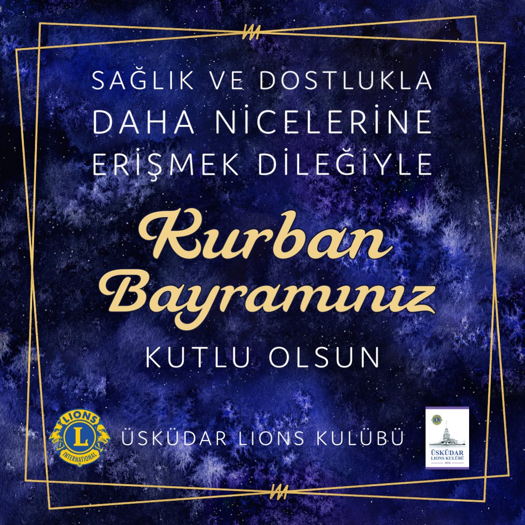 uskudar_lions's tweet photo. #KURBANBAYRAMI #KurbanBayramı #lionsturkiye #118ylions #118yleo https://t.co/sIac2zWQuV