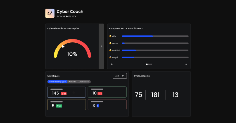 mailinblack_fr's tweet photo. Simulez des cyberattaques sur vos collaborateurs.

Choisissez votre modèle, chargez votre liste d'envoi et observez comment vos équipes réagissent face à une cyberattaque !