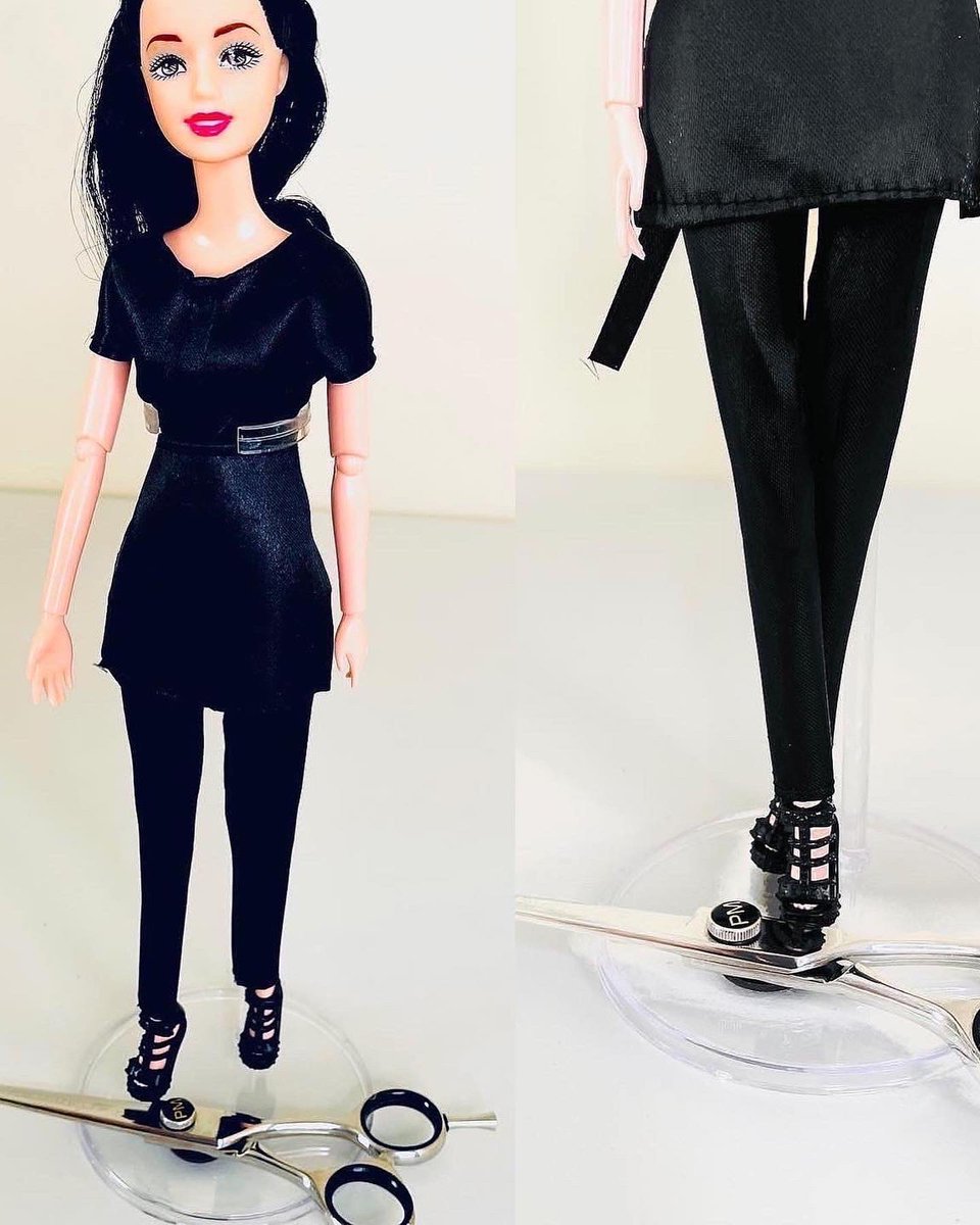 5thAveDirectory's tweet image. Honoring Cosmetologists in uniform ..holds tools ✂️ created to help our industry #prohair #promakeup #cosmetologist #hairstylist #salon