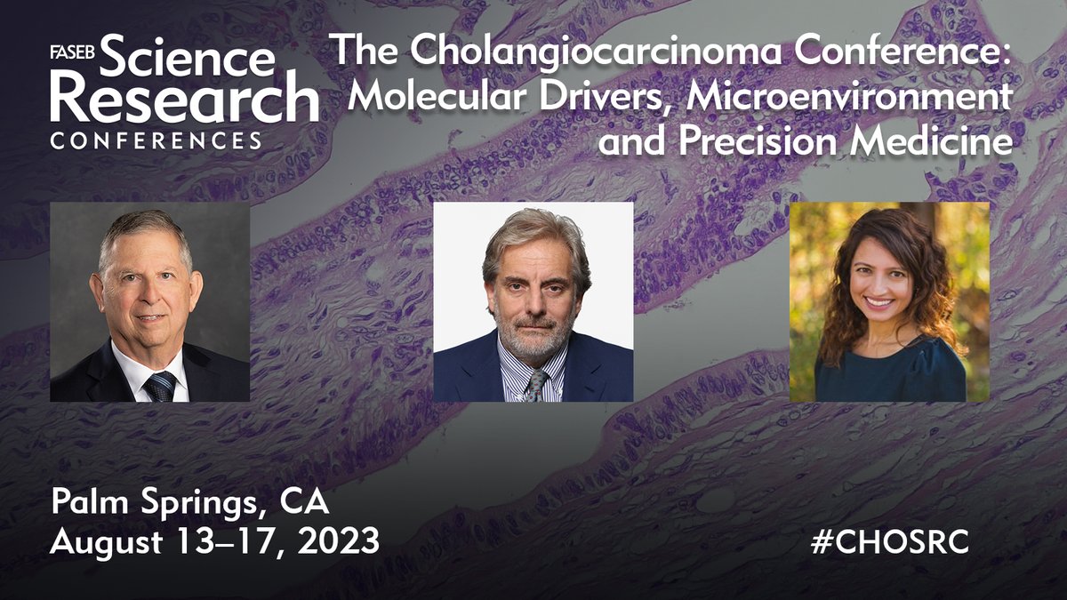 FASEBorg's tweet photo. Our hard-working organizers, Drs. Sirica, Strazzabosco (@MarioStrazzabos), and Ilyas (@SumeraIlyasMD) have crafted an amazing program for this meeting. Networking with fellow researchers can make a difference. #CHOSRC
Early registration rates end Sunday: https://t.co/eEm63zqVtI https://t.co/05x0bYcPKA