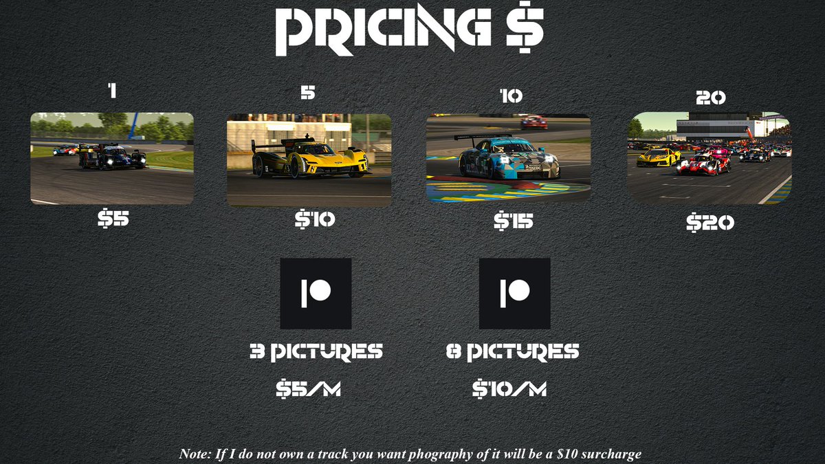 Join my discord and contact me to get your iRacing photos today! discord.gg/hRXBEvNMH9