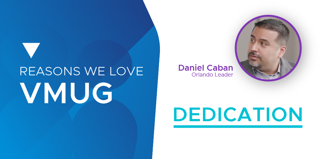 Watching how dedicated VMUG leaders, speakers, &amp; community members are to aiding their community's continued success &amp; development is another one of the #ReasonsWeLoveVMUG.

Listen to <a href="/OrlandoVMUG/">Orlando VMUG</a>’s Daniel Caban share his journey to leadership on VMUG TV: bit.ly/434ZS6q