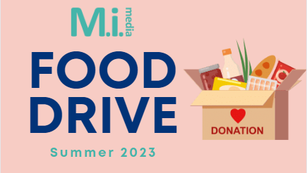 MiMediaUK's tweet photo. Over the school summer holidays, up to 3 million children are at risk of going hungry as they are not benefitting from free school meals. In July and August we are asking our media owner and agency partners to make food bank donations instead of bringing us treats. #MiFoodDrive https://t.co/Jzx1hdy1sT