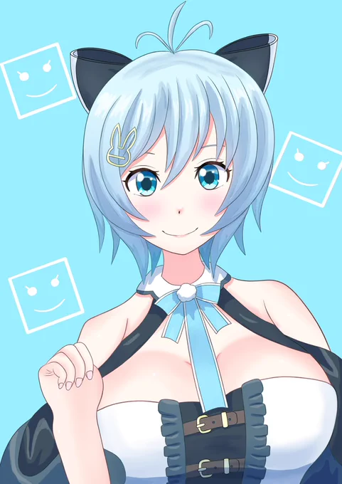 清楚の日おめでとうございます!(過去絵)  #SiroArt #清楚の日
