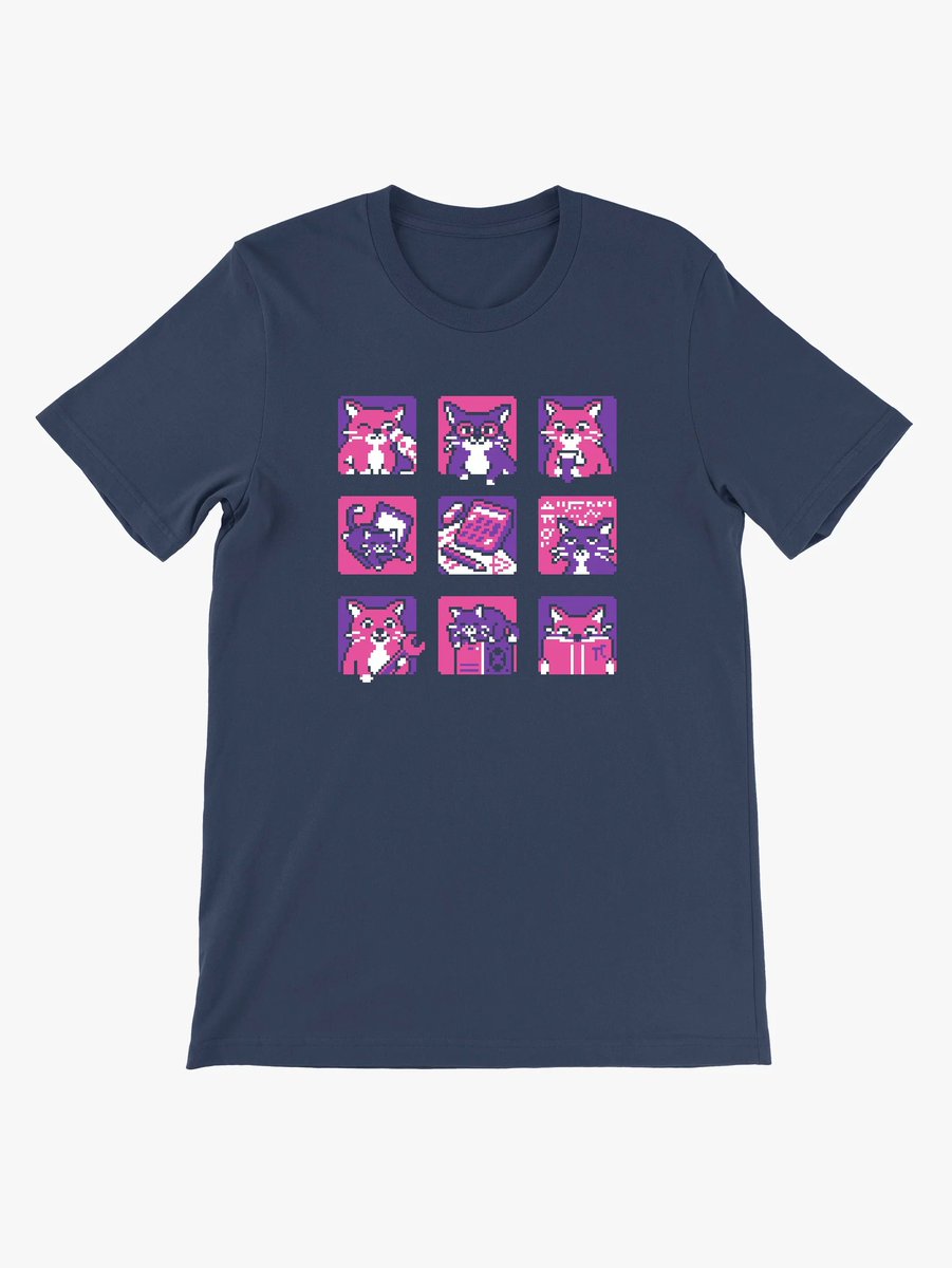 First run of our hand-printed tee is ending tonight, but it will now be available until July 4th! 🎇🎆

Get your order in tonight to make the first printing window!
rawpaw.ink/products/cats-…