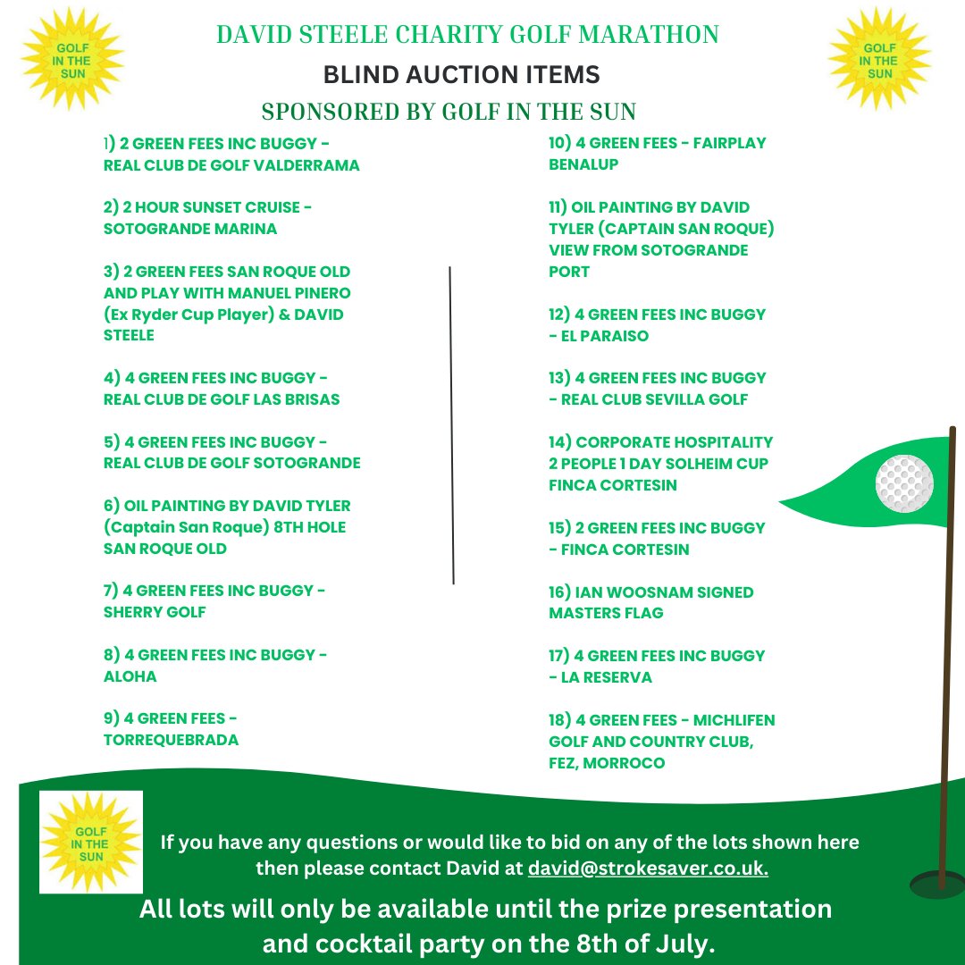 DAVID STEELE GOLF CHARITY TOURNAMENT tweet media