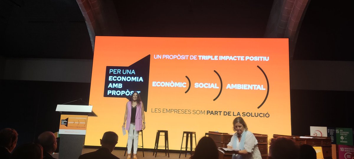 Arrenca l,acte Per una econòmic amb propòsit. Les empreses som part de la solució.Impacte econòmic social ambiental , una gran iniciativa de <a href="/respon_cat/">Respon.cat</a> <a href="/jmcanyelles/">Josep Maria Canyelles</a> <a href="/DKV_Prensa/">DKV Prensa</a>