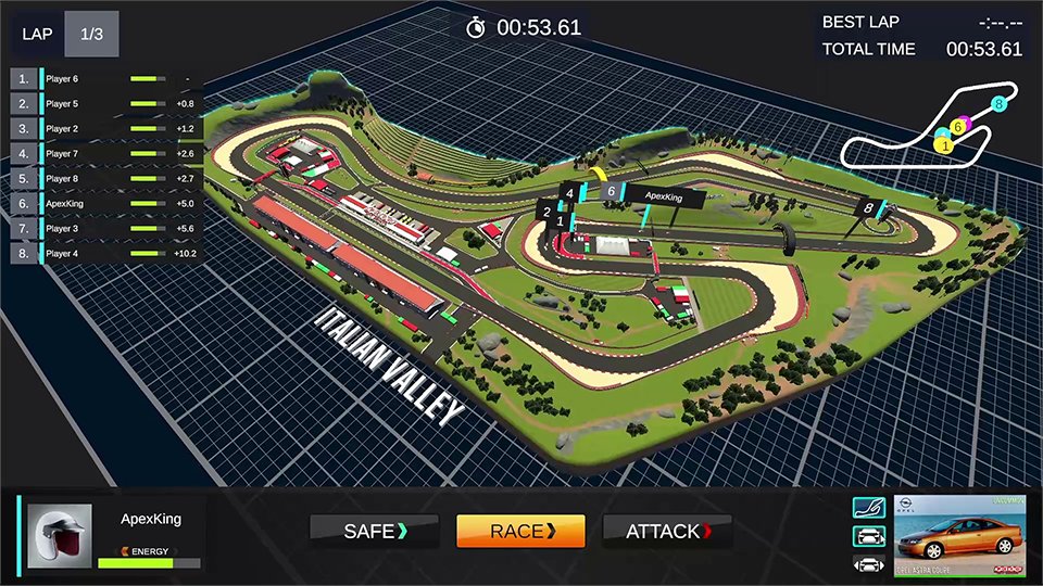 🌍 Experience the thrill of racing in diverse landscapes, from the Italian Valley to Beach America. 

Every race in #ApexKings offers a unique challenge. Gear up, racers! 🚗💨

#NFT #NFTs #NFTcollections #NFTcommunity #racing #gaming #games