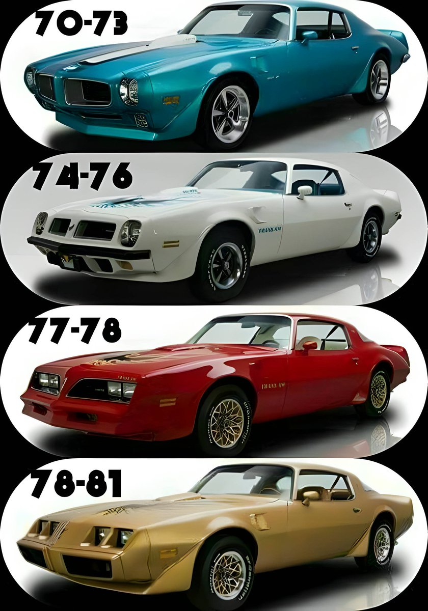 What year looks the best??

#Pontiac #Firebird #transam #AmericanMuscle #v8 #classiccars #Automotive