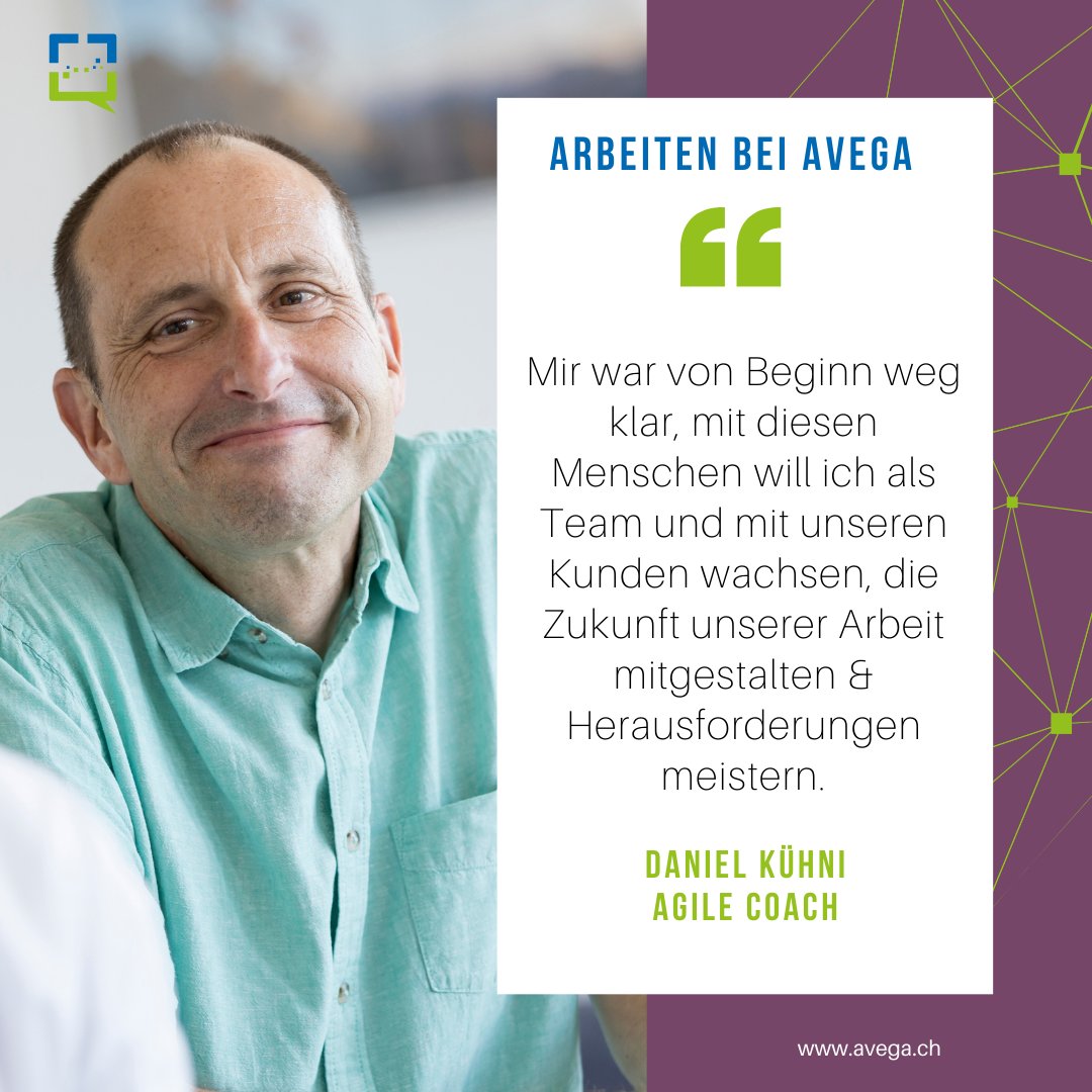 Dani, sag uns doch, warum du gerne bei avega arbeitest... 🥰 

#welikemondays #aareschwummstattlinkedin