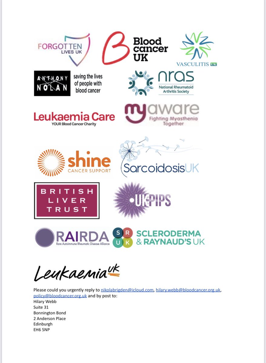 Our letter to @SteveBarclay @willquince @DHSCgovuk voicing ours and our partnered charities concern about access to Post Exposure Treatments #ForgottenLivesUK