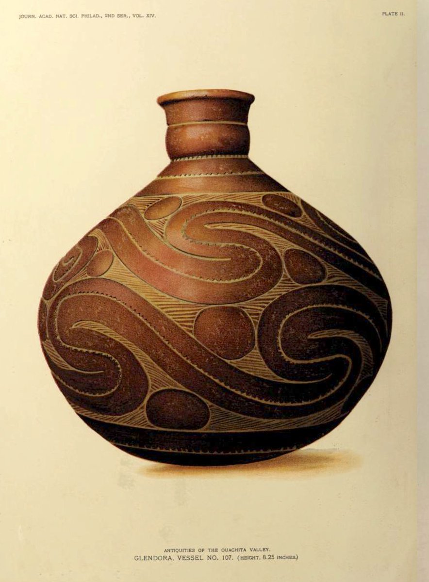 DrGregLittle2's tweet photo. Pottery excavated from mounds at the Glendora Plantation mounds in Louisiana in 1909 (C. B. Moore). https://t.co/CwRu5BcIHQ