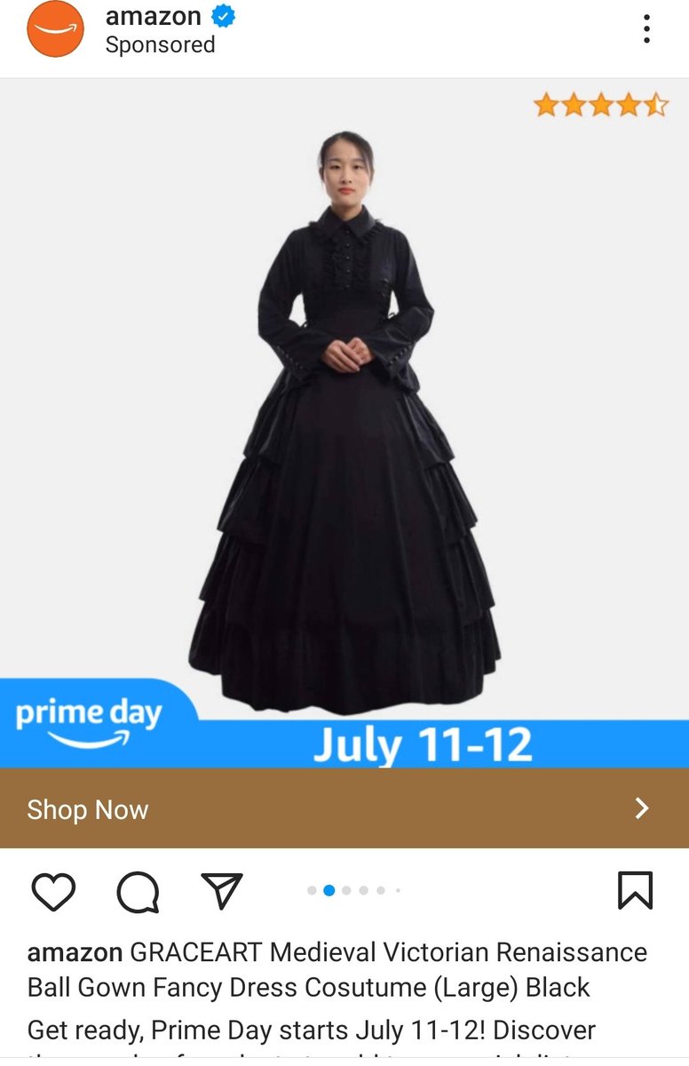 How to drive a dress historian bananas in three words.