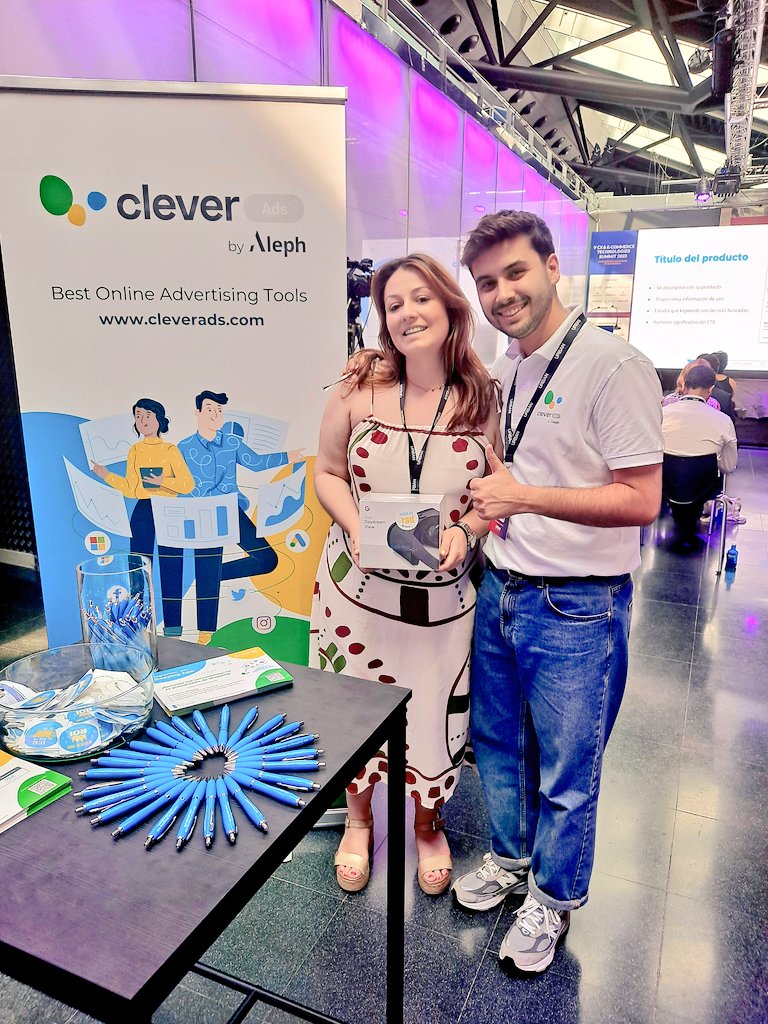 _AnaCasillas's tweet photo. @AdsClever #EcommerceSummit23 https://t.co/HD5r2hjDXY