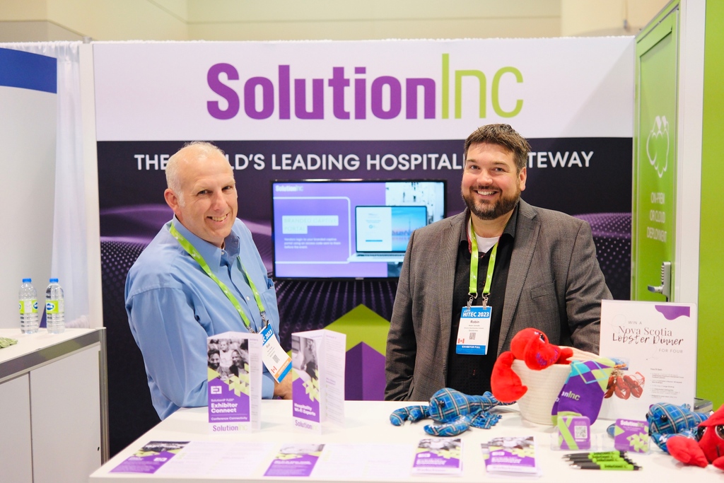 We are happy to be at #HITECTOR23! Rob (Sr. Solutions Architect) and Robin (Director, New Business Ventures) are hanging out this morning at Booth 714.

Come chat about hospitality networks, get some socks, and enter for a chance to win a Nova Scotia lobster dinner for four.