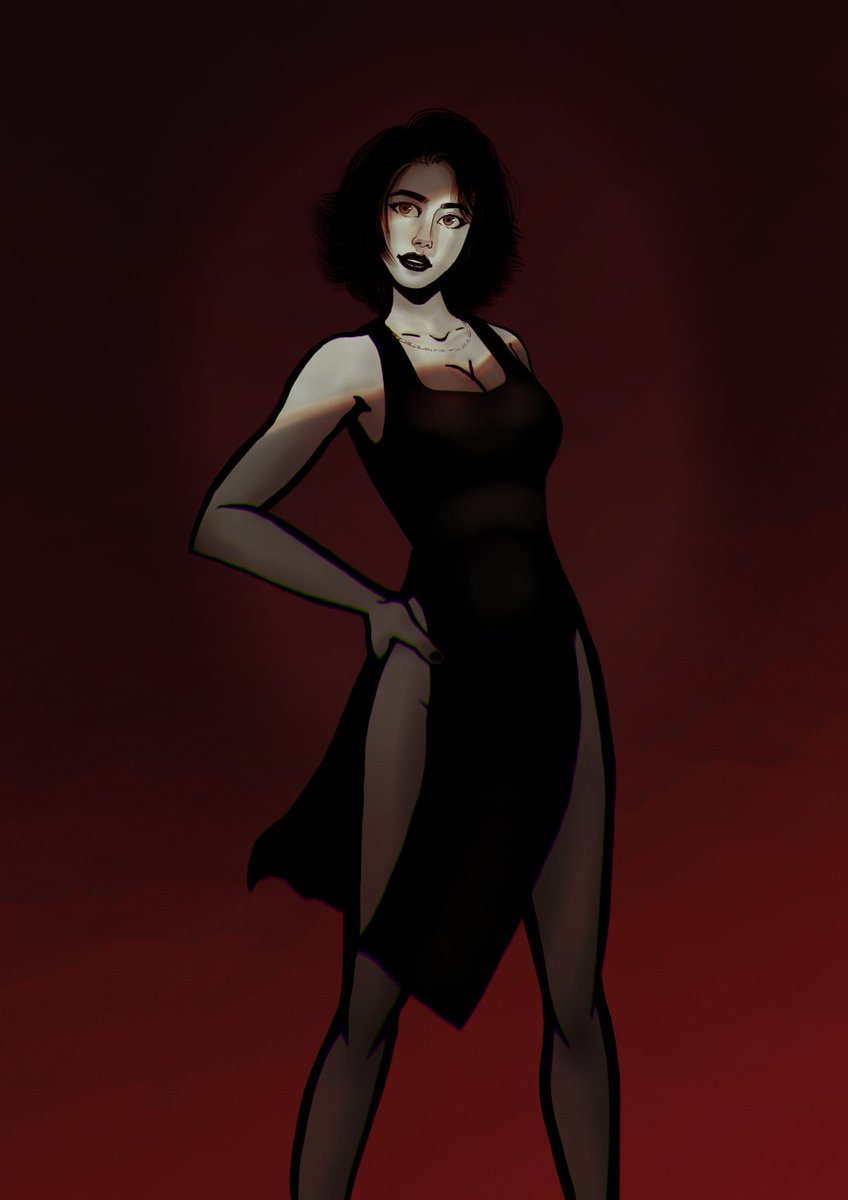 eddybr_'s tweet photo. Black dress

#art #arte #drawing #desenho #illustration #ilustração #portrait #retrato #digitalart #digitalpainting #pinturadigital #painting #pintura #conceptart #characterdesign #animation #animação #artstyle #animationart https://t.co/4ShFnVi51W