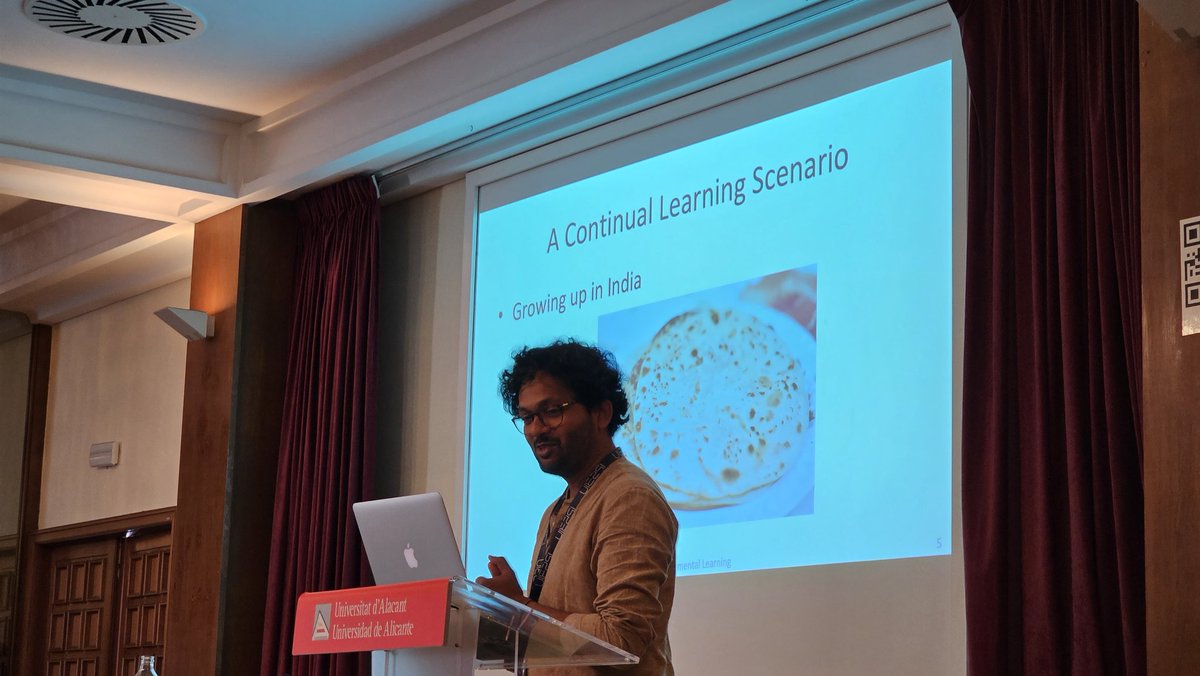 And the third #IbPRIA2023 tutorial on Continual Visual Learning by Karteek Alahari <a href="/inthebrownbag/">Karteek Alahari</a>