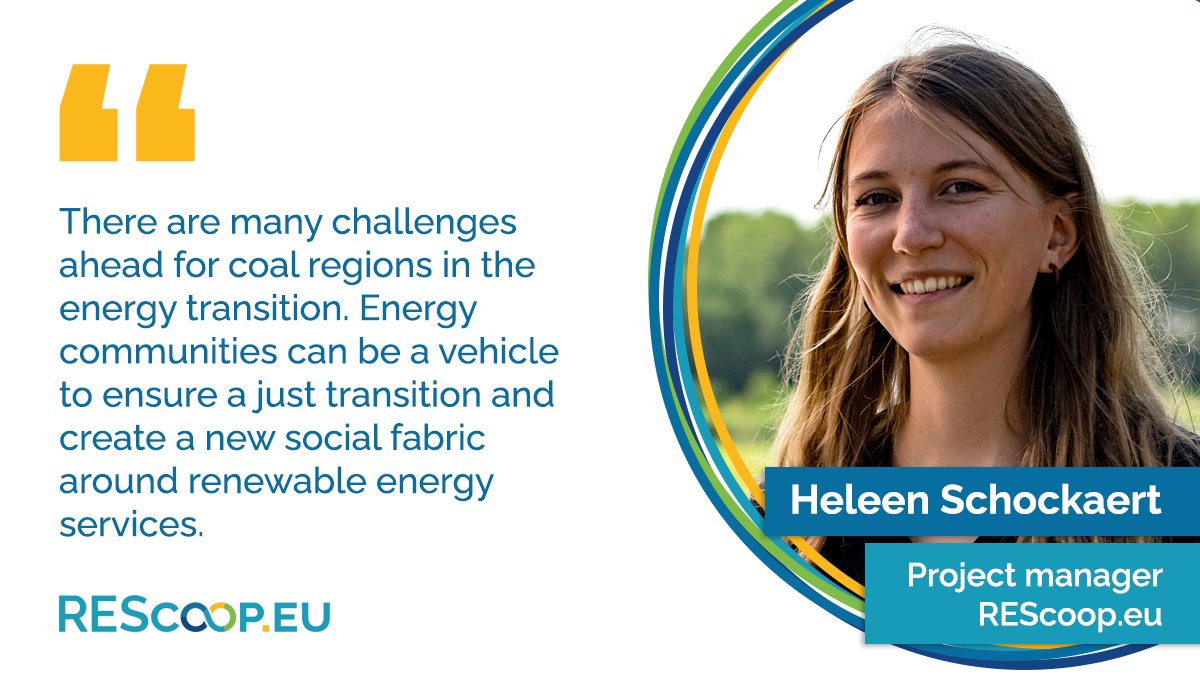 🎙️ Today our project manager Heleen Schockaert has presented the benefits of #EnergyCommunities and their role in a just #EnergyTransition at the @Energy4Europe #CoalRegionsEU Annual Political Dialogue in Karlovy Vary 🇨🇿