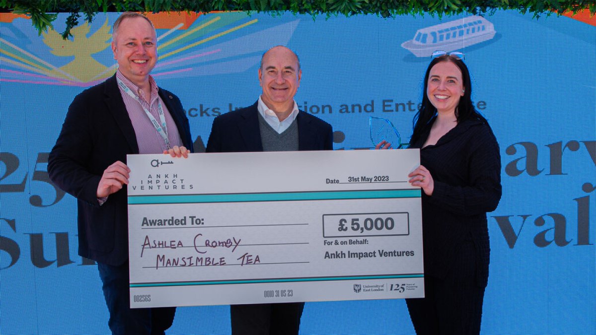 HUGE congrats to our client on winning the Female Founders #AnkhImpact Ventures Award 👏 

Ashlea's #ethical tea company produces rare tea from the Kangra region, India. It started as a way to fund a school during lockdown ☕

Can't wait to see more of Mansimble Tea &amp; Estate!