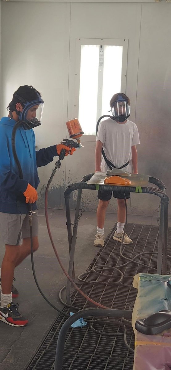 @UCPSNC students learning the basics of Collision Repair at our CTE Summer Camps. Around 200 students in 11 camps this week are having fun learning about different career options and CTE pathways! @AGHoulihan @UCPSNC @rbdavis76 #CTEWorks #TEAMUCPS #NCSummer2Excel