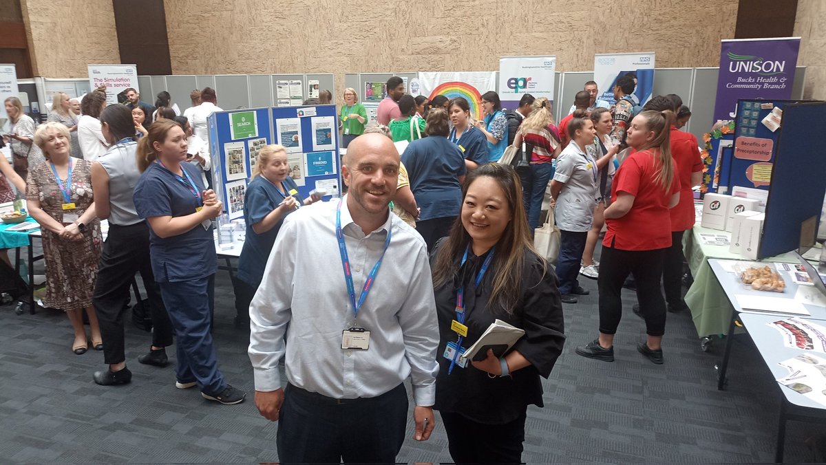 Fantastic BHT Connecting event delivered today for our new colleagues at <a href="/BucksHealthcare/">Buckinghamshire Healthcare NHS Trust</a>. An opportunity for our new starters to connect with teams across the Trust 🌟. So much energy in the room ❤️ @bridgetokelly <a href="/NMacdonaldBHT/">Neil Macdonald</a> <a href="/AmirHKhaki/">Amir</a>