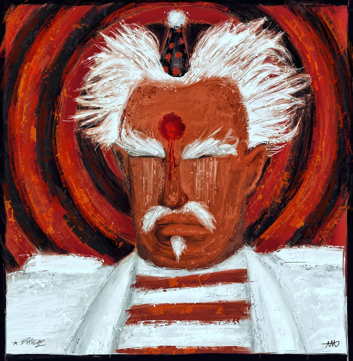 @bavugar "Mr.Neik"

🔸He is disgraced on his royal throne..

DIGITAL PAINTING
3038*3100

20/5.55xtz
objkt.com/asset/KT1Loir3…

<a href="/Nczargar/">Enci</a> <a href="/zaroneee/">Zaroneee</a> <a href="/Maryam_nzri/">Mary</a>