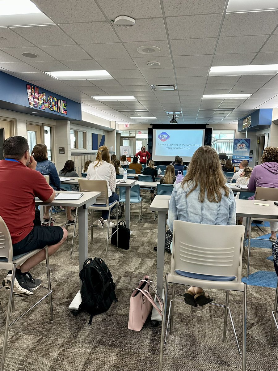 1stEdResources's tweet photo. We are shaping the future of learning together as we kick off the #FirstEducation Summit in West Salem! 2 Days of learning, from some amazing thought leaders, in the field of education! https://t.co/cwalnTM4Sp