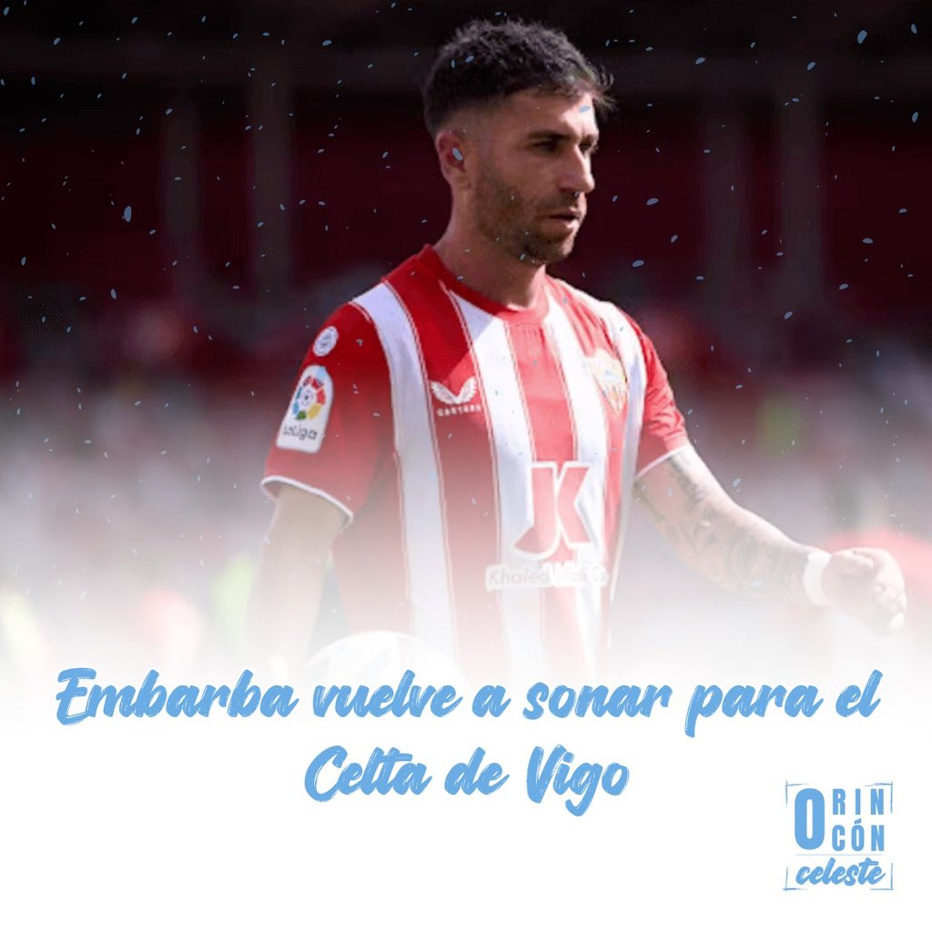 orinconceleste's tweet photo. Embarba vuelve a sonar para el Celta de Vigo 👂

Leer más en: https://t.co/MdvIFwpK6e

#rccelta #celtavigo #celtaclub #celta #almeria #embarba https://t.co/TZ5HHXi6qK