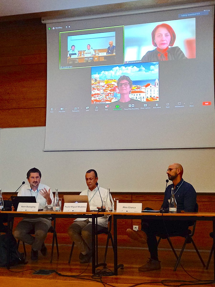 greendeal_net's tweet photo. Our 3rd &amp; last panel has started on #Foreststrategy,  linking to a key initiative of the #EUGreenDeal: #biodiversity. 
Tune in to listen to our engaging experts and don't miss the closing remarks by @helgej_ &amp; keynote by @DuarteCordeiro 
👉 https://t.co/McKiXuwa0n https://t.co/oXijKqohhl