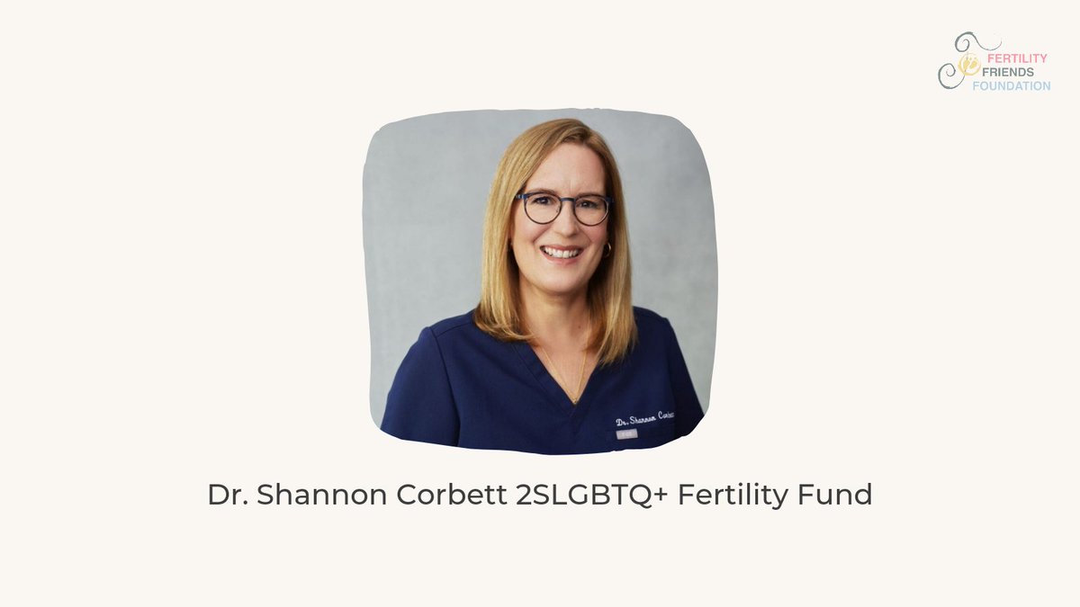 FFFinfertility's tweet photo. @FFFinfertility is proud to have created the Dr. Shannon Corbett 2SLGBTQ+ Fertility Fund in memory of Dr. Corbett, who was an unwavering beacon of hope, expertise, and support through every patient’s care. 

If you’d like to make a donation or learn more: https://t.co/j2AoClG1UF https://t.co/tALBEgdGGH