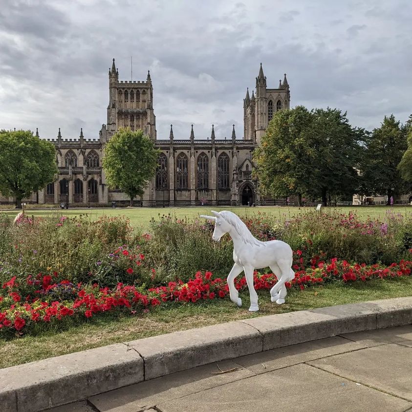 A beautiful new summer trail in Bristol from this weekend.
Visit <a href="/theunicornfest/">The UnicornFest 🦄</a> 
for full details, locations, maps and more info, UnicornFest 2023
#walkingtrail 
#unicornsbristol