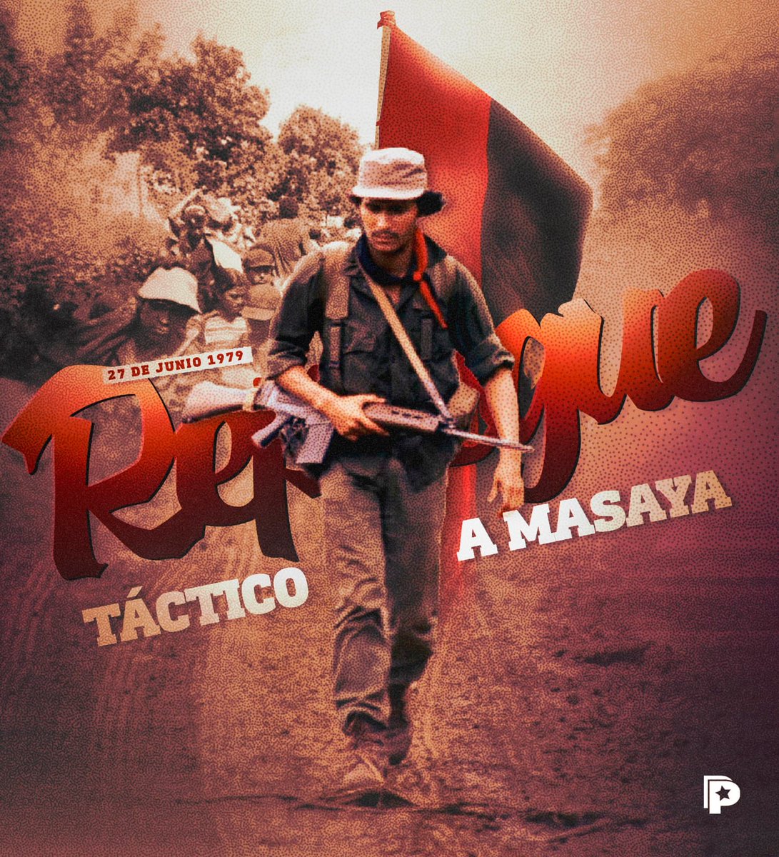 cesardemanagua's tweet photo. #27Junio de 1979, hace 44 años, se realizó el Histórico #Repliegue Táctico a #Masaya. Una de las últimas estrategias tomadas por la Dirección Nacional y el Frente Interno “Camilo Ortega”.
Honor y Gloria a los milicianos combatientes.
Una de las Gestas Heroicas hacia la Victoria https://t.co/cVdo5Uv5U0